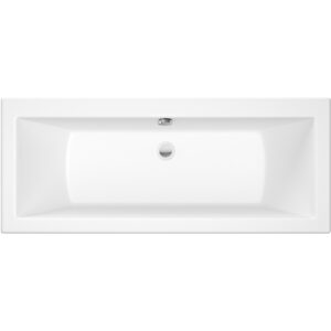 Roca The Gap Double Ended Rectangular Acrylic Bath 1700x700mm