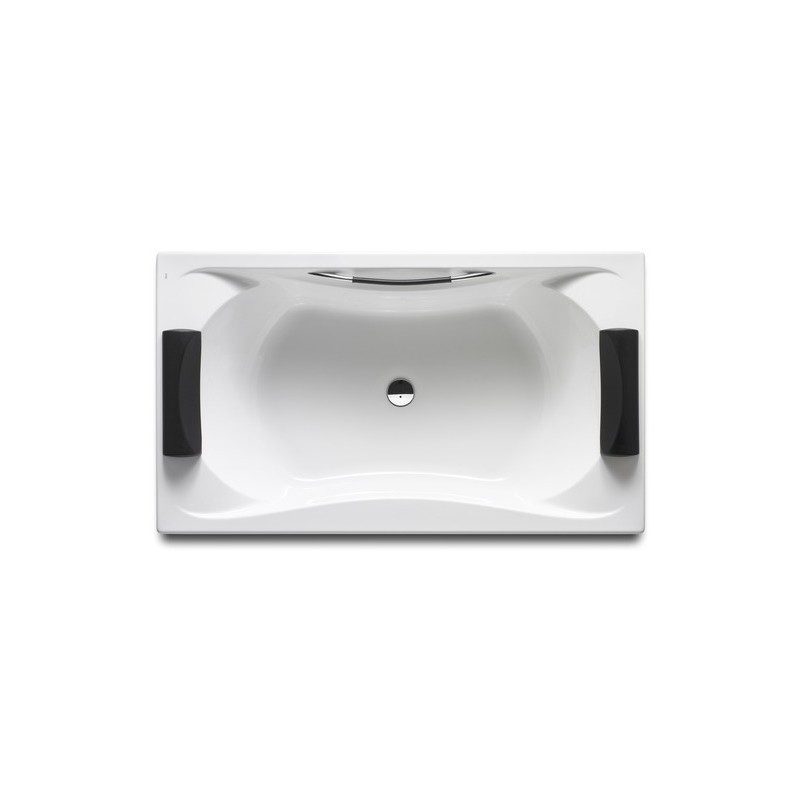 Roca Becool Acrylic Double-Ended Bath 1800 x 900mm 2 Headrests