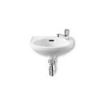 Roca Laura Wall-Hung Cloakroom Basin 350 x 225mm 1 RH Taphole