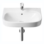 Roca Debba Wall Hung Basin 550x440mm 1 Taphole White
