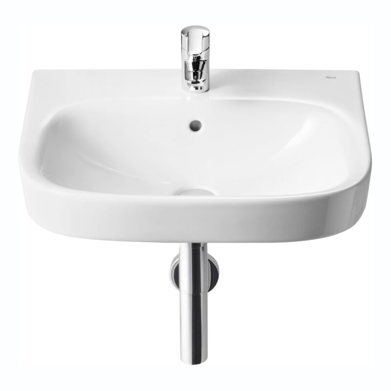 Roca Debba Wall Hung Basin 550x440mm 1 Taphole White