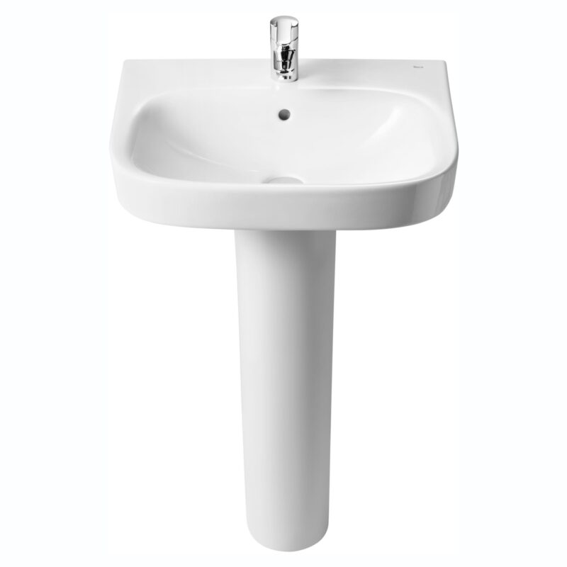 Roca Debba Wall Hung Basin 550x440mm 1 Taphole White