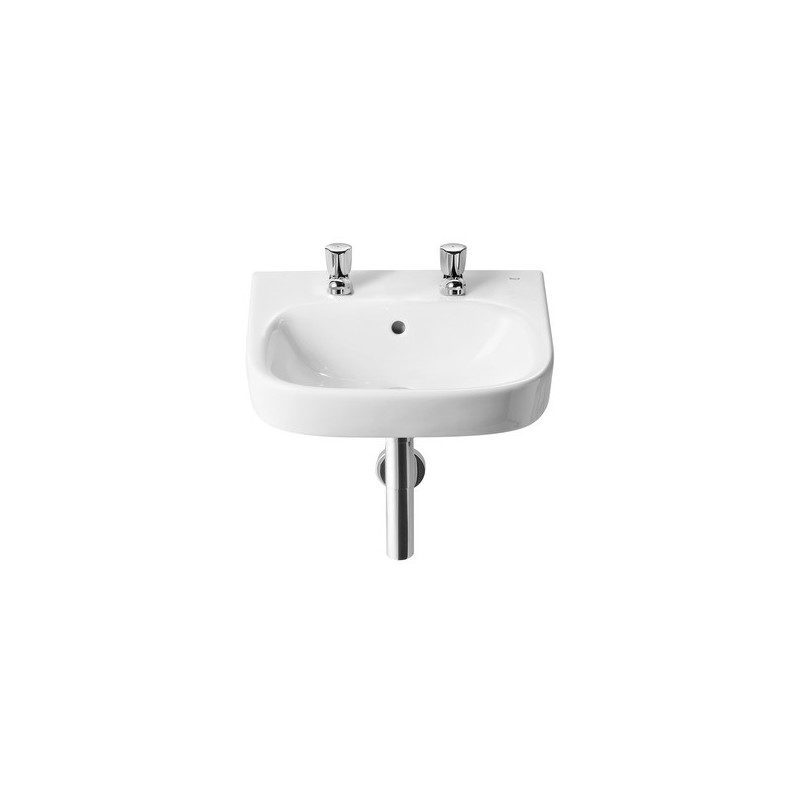 Roca Debba 450 x 370mm Cloakroom Basin Only 2 Tapholes