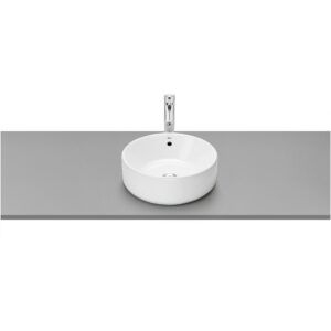Roca The Gap Round On Countertop Basin 390x390mm