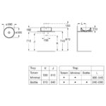 Roca The Gap Round On Countertop Basin 390x390mm