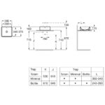 Roca The Gap Square Countertop Basin 390x370mm