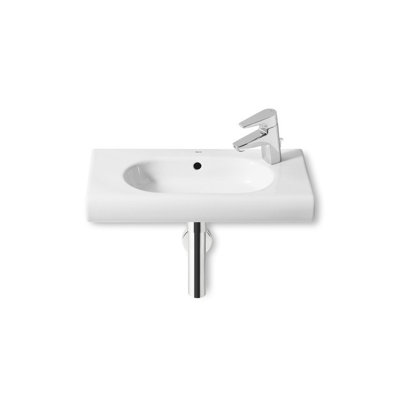 Roca MeridianN Compact WallHung Basin 600 x 320mm 1 RH Taphole