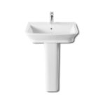 Roca The Gap Wall-Hung/On Countertop Basin 600 x 470mm 1 Taphole