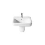 Roca Senso Square Vanity/Wall-Hung Basin 550 x 440mm 1 Taphole