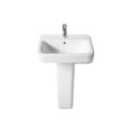 Roca Senso Square Vanity/Wall-Hung Basin 550 x 440mm 1 Taphole