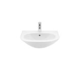 Roca Nexo 600mm 1 Hole Basin & Full Pedestal