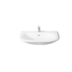 Roca Nexo 600mm 1 Hole Basin & Semi Pedestal