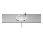 Roca Foro In Countertop Basin 400mm Diameter 0 Tapholes