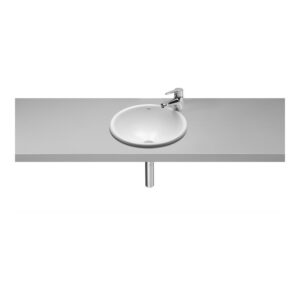 Roca Foro In Countertop Basin 360mm Diameter 0 Tapholes