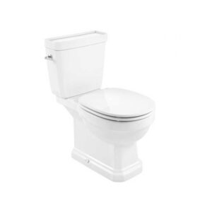 Roca Carmen Rimless Close Coupled Toilet with Soft Close Seat