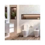 Roca The Gap Rimless Fully Back To Wall Toilet with Cistern & Standard Seat