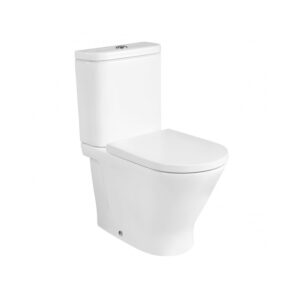 Roca The Gap Rimless Fully Back To Wall Toilet with Cistern & Soft Close Seat