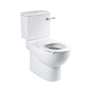 Roca Meridian-N Close Coupled Toilet with Single Flush Cistern & Standard Seat