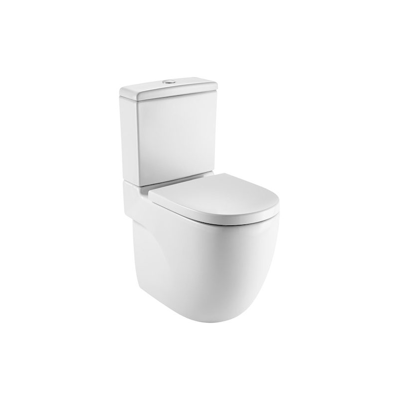 Roca Meridian-N Close Coupled Back To Wall WC Pan White