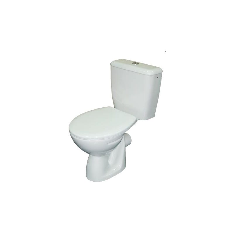 Roca Valor Close Coupled Toilet Pan White