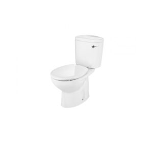 Roca Laura Close Coupled Toilet with Lever Cistern & Soft Close Seat