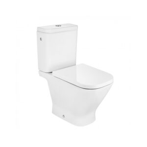 Roca The Gap Rimless Toilet with Push Button Cistern & Soft Close Seat