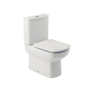 Roca Senso Compact Toilet with Push Button Cistern & Soft Close Seat