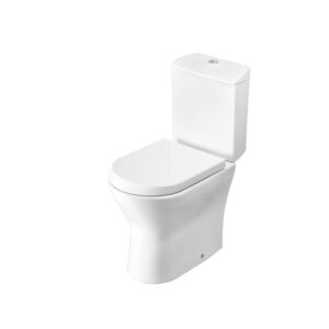 Roca Nexo Closed Coupled Toilet with Push Button Cistern & Standard Seat