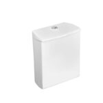Roca Nexo Compact Toilet with Push Button Cistern & Standard Seat