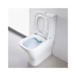 Roca The Gap CleanRim Toilet with Push Button Cistern & Soft Close Seat