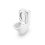 Roca The Gap CleanRim Toilet with Push Button Cistern & Soft Close Seat