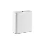 Roca The Gap CleanRim Toilet with Push Button Cistern & Soft Close Seat
