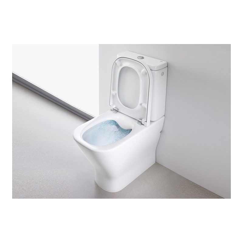 Roca CleanRim The Gap Close Coupled WC Pan (Rimless) Only