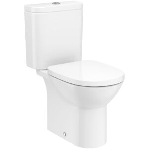 Roca Debba Close Coupled Rimless Toilet Pan