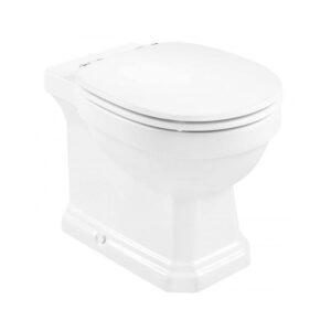 Roca Carmen Rimless Back To Wall Toilet with Soft Close Seat