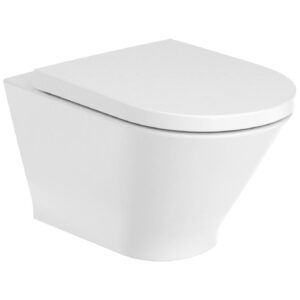 Roca The Gap Round Rimless Wall Hung WC Pan