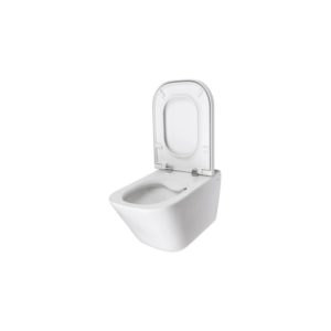 Roca The Gap CleanRim Wall Hung Toilet Pack with Standard Seat