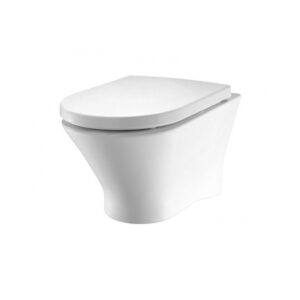 Roca Nexo Rimless Wall Hung Toilet with Standard Seat