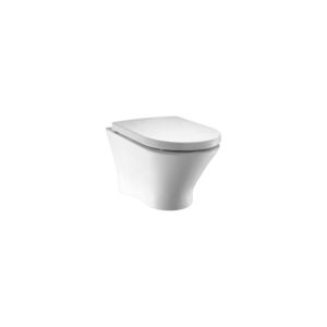 Roca Nexo Rimless Wall Hung WC Pan with Soft Close Toilet Seat