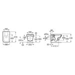 Roca Dama-N Wall Hung Rimless WC Pan