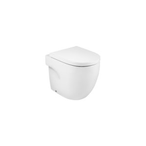 Roca Meridian-N Comfort Height Back To Wall WC Pan White