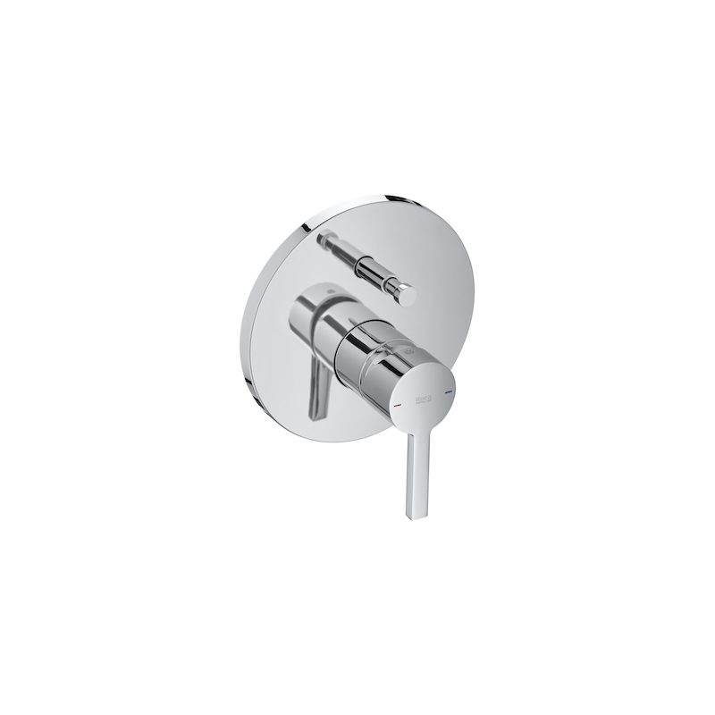 Roca Naia Built-In Bath-Shower Mixer (2 Outlets)