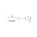 Roca T-2000 Wall Mounted Shower Mixer