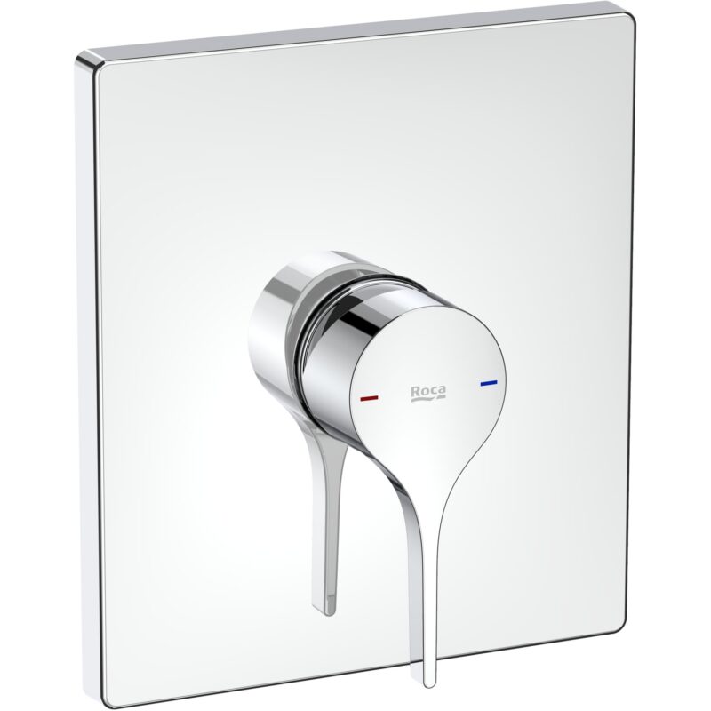 Roca Insignia Built In Shower Mixer 1 Outlet Chrome