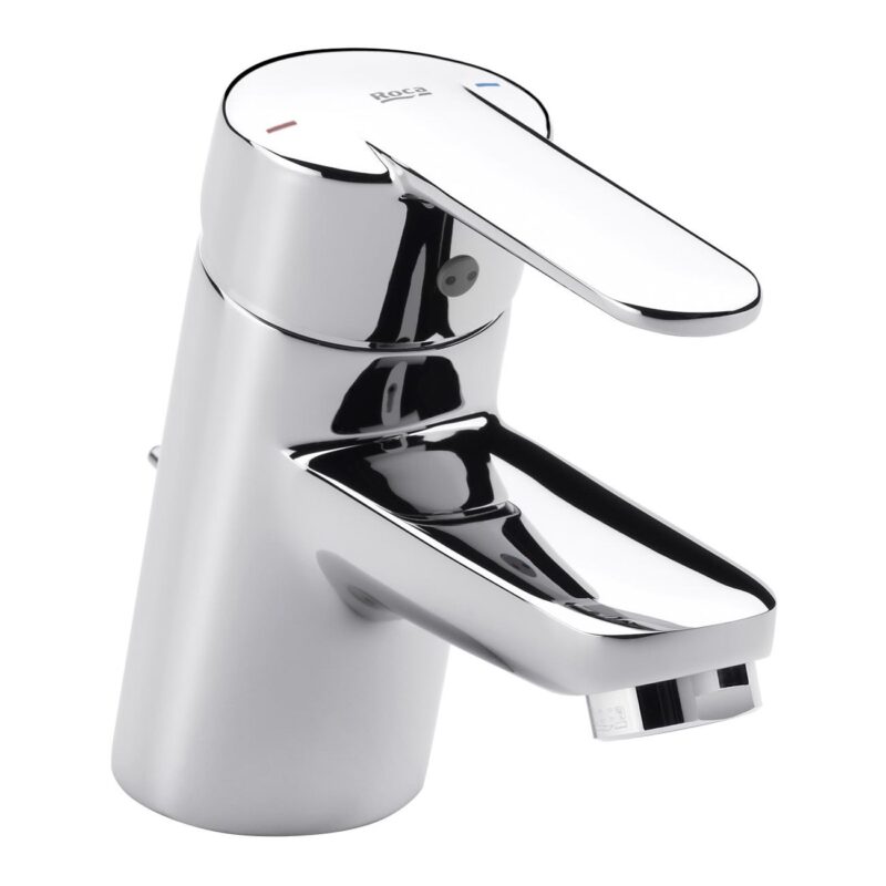 Roca V2 Basin Mixer Tap with Pop-Up Waste Roca V2 Basin Mixer Tap with Pop-Up Waste
