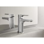 Roca L20 Smooth Body Basin Mixer Chrome