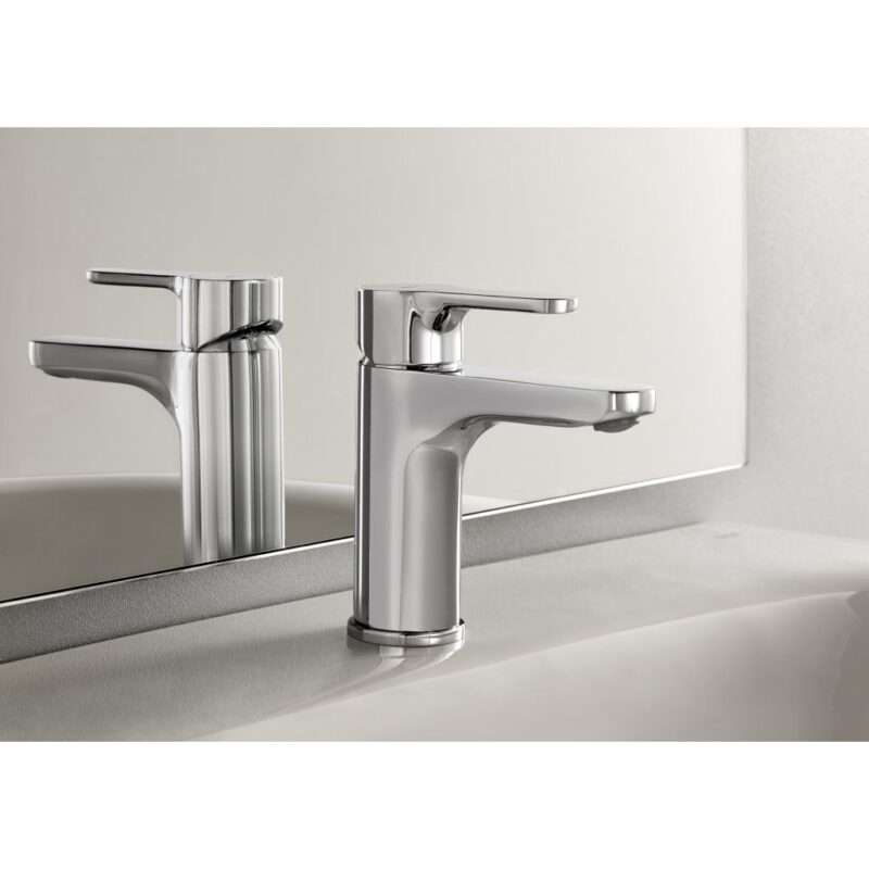 Roca L20 Smooth Body Basin Mixer Chrome