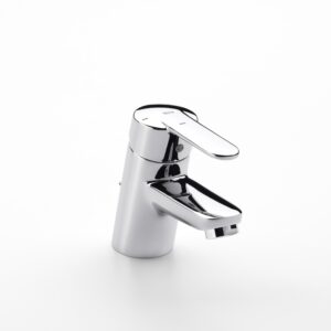 Roca V2 Basin Mixer Smooth Body Chrome