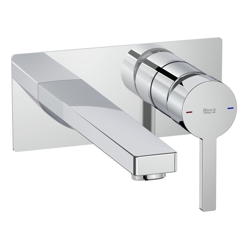 Roca Naia Wall Basin Mixer Chrome Roca Naia Wall Basin Mixer Chrome