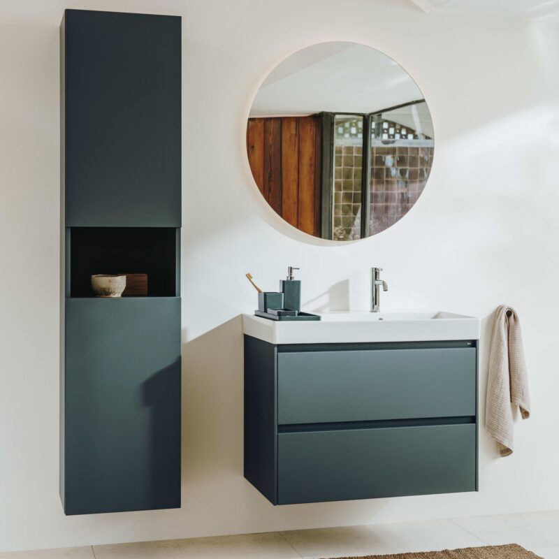 Roca Ona Basin Mixer with Click Clack Waste